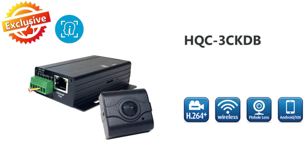 Camera nhận diện khuôn mặt 1080P H.264+ Split-type IP Camera HQC-3CKDB