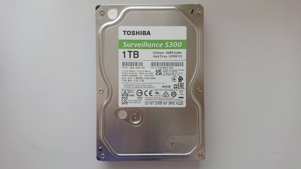 Ổ cứng HDD Toshiba 1TB Surveilance S300 (HDWU110UZSVA) Chính Hãng chuyên cho camera và lưu trữ bảo hành 3 năm