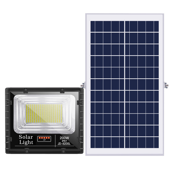 Đèn pha LED năng lượng mặt trời JD-8200L (200W)